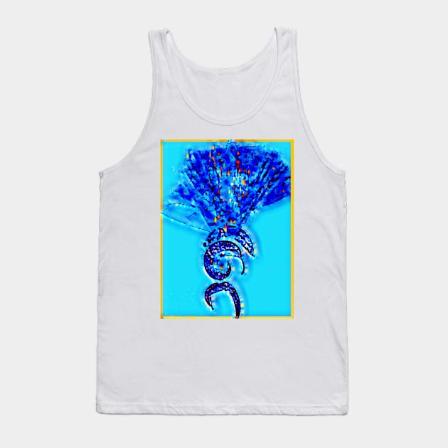 Abstract organic expressionism Tank Top by YollieBeeArt